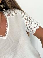Blouse Zoé (blanche)