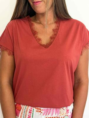 Tee shirt Julien (terracotta)