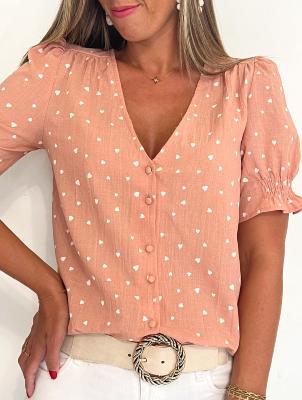 Blouse Vanille (rose)