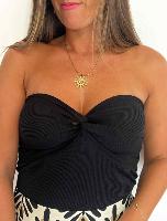  Top bustier Dina (noir)