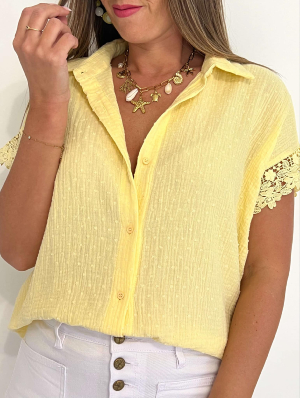 Blouse Josephine (Jaune)