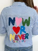 Chemise Calie (bleue)