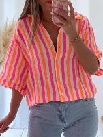 Chemise Linda (orange)