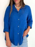 Chemise Olga (bleu)