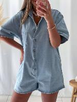 Combishort Juliane (bleu)
