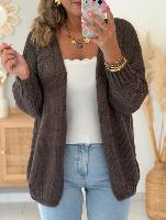 Gilet Cody (chocolat)
