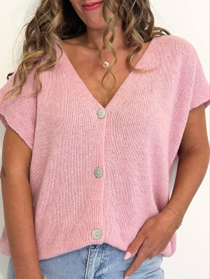Gilet Noé (Rose)