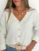 Gilet Cyprien (blanc)