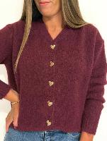 Gilet Noan (bordeaux)