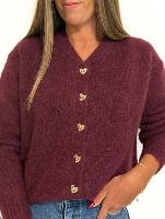 Gilet Noan (bordeaux)