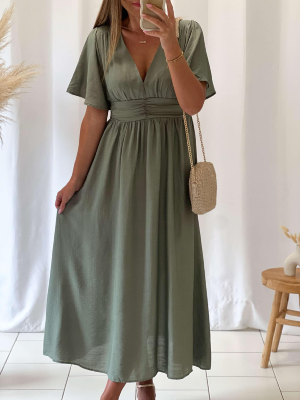 Robe Tiphaine (Kaki)