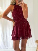 Robe Pélagie (bordeaux)