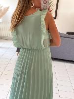 Robe Angèle (vert d'eau)