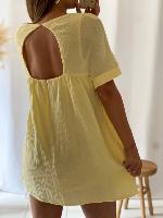 Robe Combi Ophélie (jaune)