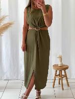 Robe Ornella (kaki)