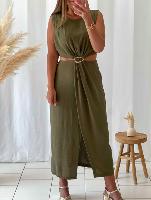 Robe Ornella (kaki)