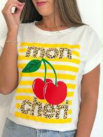 Tee shirt Tayron ( jaune)