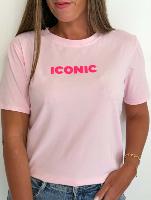 Tee shirt Iconic (rose)