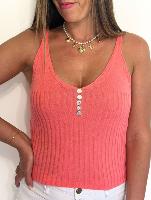 Top Amélie (corail)