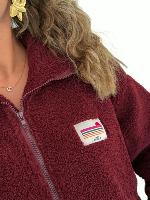 Veste polaire Aria (bordeaux)