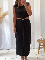 Robe Ornella (noire)