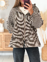 Veste Julie (à carreaux)