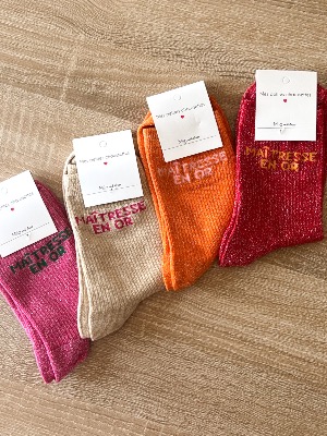 Chaussettes Maîtresse en or