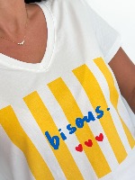 Tee shirt Bisous