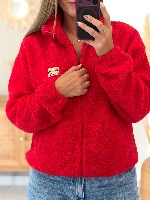 Veste polaire Aria (rouge)