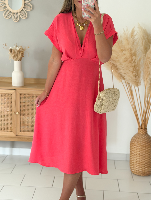 Robe Amalya (corail)