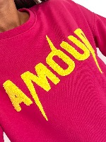 Sweat Léandre (fushia)