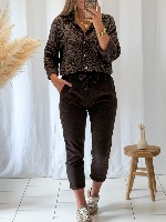 Pantalon Davy (chocolat)