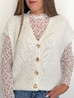 Ensemble gilet et top Patxi (blanc)