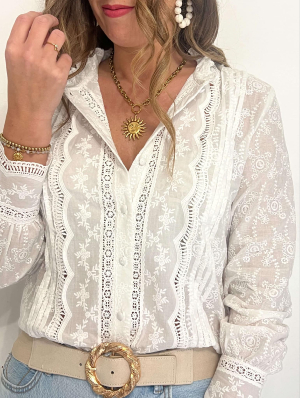 Blouse Faustine (Blanche)