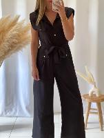 Combi pantalon Chloé (noire)