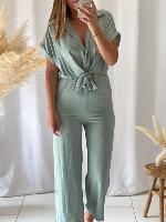 Combi pantalon Carla (Vert d'eau)
