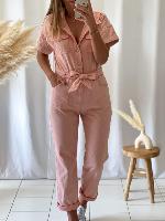 Combi pantalon Manon (rose)