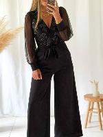 Combi pantalon Mélaine (noir)