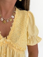 Blouse Carla (jaune)