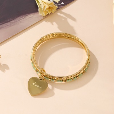 Bracelet Amour (vert)
