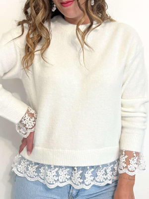 Pull Gaelle (Blanc)