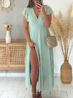 Robe Aloa (vert d'eau)