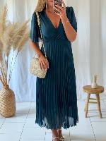 Robe Emilia (bleu canard)