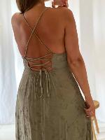 Robe Charlotte (kaki)