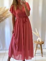 Robe Amelia (vieux rose)