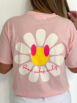 Tee shirt Daisy (rose)