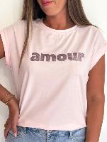 Tee shirt Claire (rose)