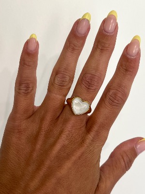 Bague Iris (blanc) 