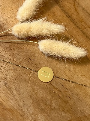 Bracelet « Maman en or »
