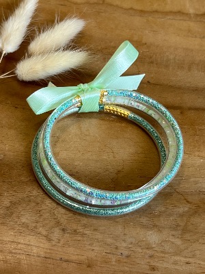 Bracelets joncs (verts)